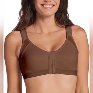 Leonisa Womens Multi Functional Back Support Posture Corrector Wireless Bra 38B